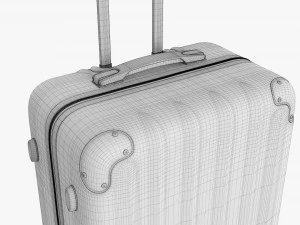 Suitcase Hardshell Large On Wheels 3D Model