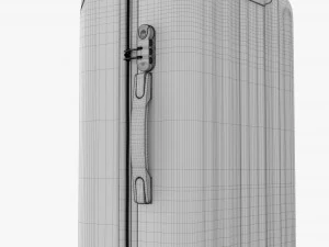 Suitcase Hardshell Large On Wheels 3D Model