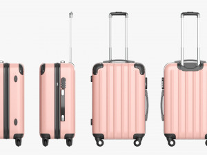 Suitcase Hardshell Medium On Wheels Modelo 3D