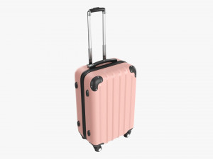Suitcase Hardshell Medium On Wheels Modelo 3D