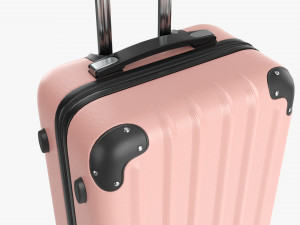 Suitcase Hardshell Medium On Wheels Modelo 3D