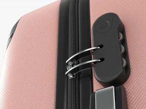 スーツケース ハードシェル ミディアム ホイール付き 3Dモデル