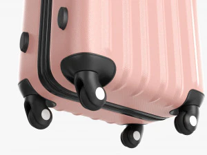 スーツケース ハードシェル ミディアム ホイール付き 3Dモデル