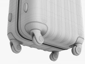 スーツケース ハードシェル ミディアム ホイール付き 3Dモデル
