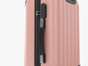 Suitcase Hardshell Small On Wheels 3D Model