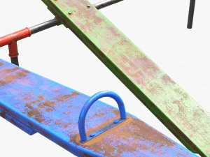 Teeter Totters 02 3D Model