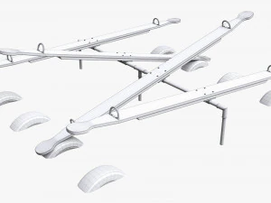 Teeter Totters 02 3D Model