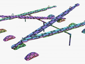 Teeter Totters 02 Modelo 3D