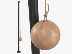 Tetherball 01 Modelo 3D