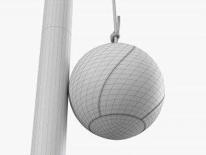 Tetherball 01 3D Model