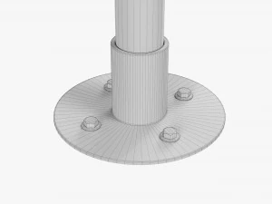 Tetherball 01 3D Model