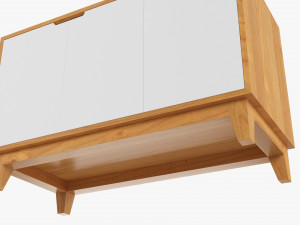 TV Stand With Drawers 02 3Dモデル