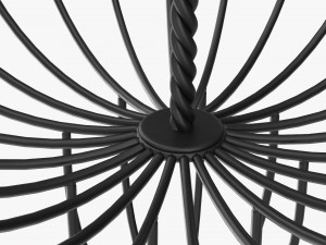 Two Tier Wire Basket 3D 모델
