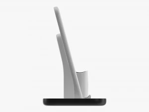 Wireless Charging Base 3-In-1 3D Model