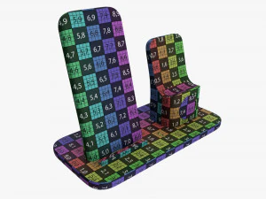 Wireless Charging Base 3-In-1 3D Model