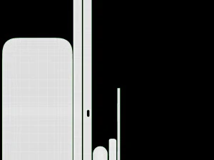 Wireless Charging Base 3-In-1 3D Model
