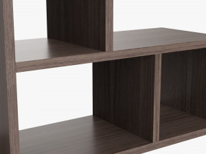 Wooden Hanging Shelf 01 Modello 3D