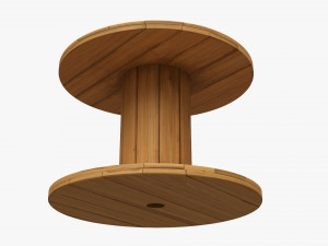 Cable reel table 3D Model