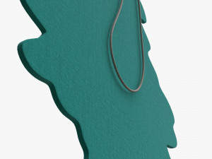 Car air freshener Editorial Modelo 3D