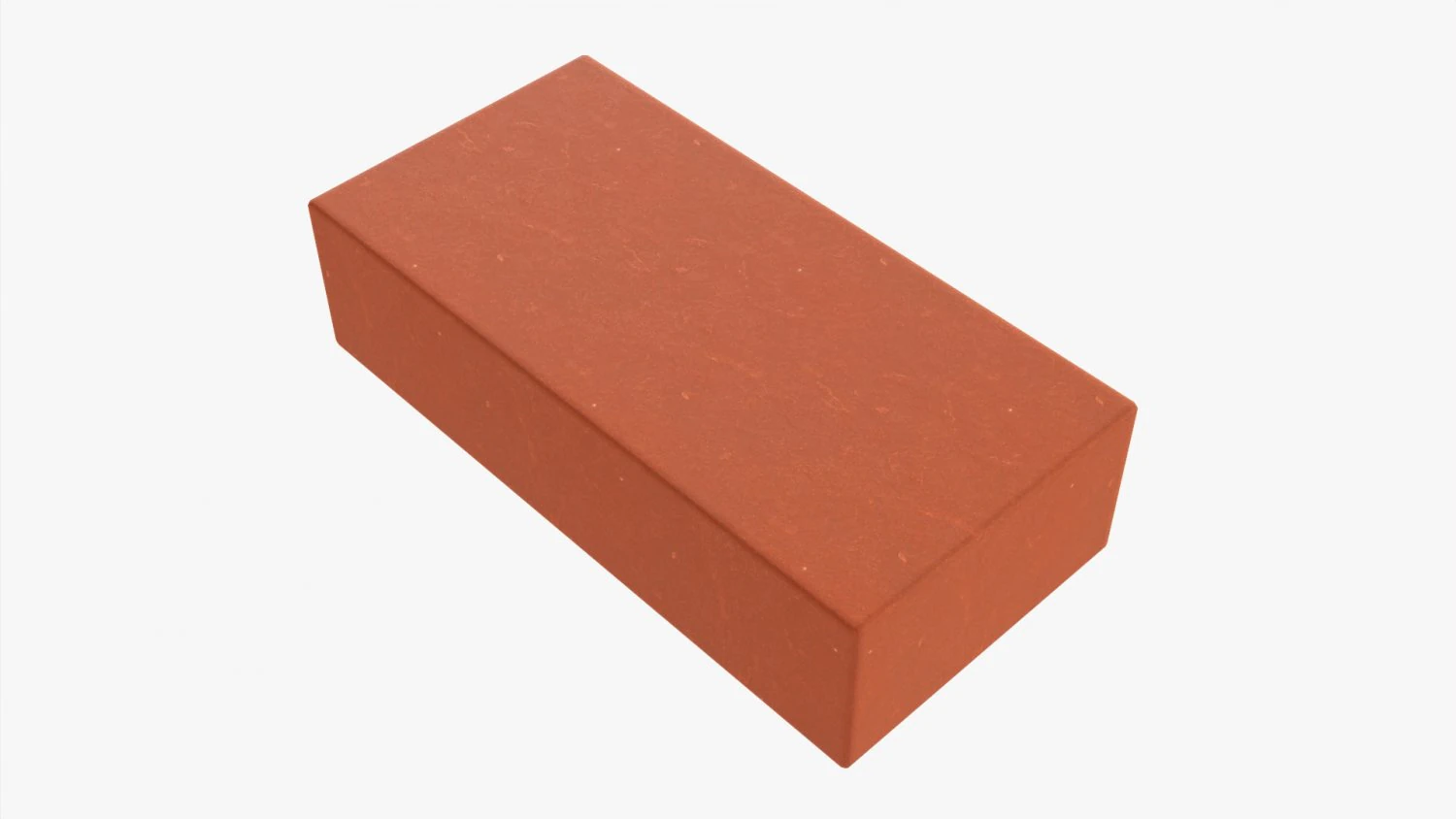 Clay bricks type 01 3D Model .c4d .max .obj .3ds .fbx .stl .blend 