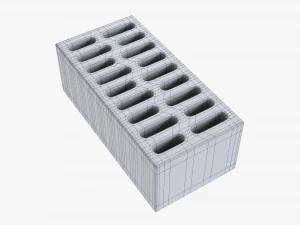 Clay bricks type 03 3D Model