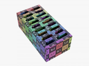 Clay bricks type 03 3D Model