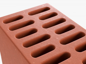 Clay bricks type 04 Model 3D