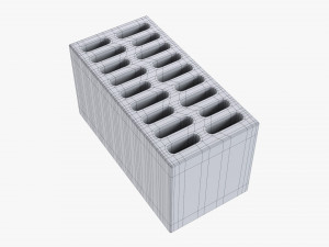 Clay bricks type 04 Model 3D