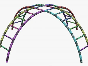Climbing tower 01 3D Model