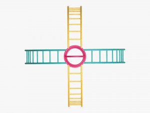 Climbing tower 02 3D 模型