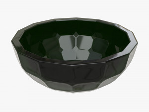 Decorative glass bowl 3D Model
