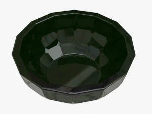 Decorative glass bowl 3D Model