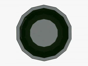 Decorative glass bowl 3D Model