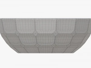 Decorative glass bowl 3D Model