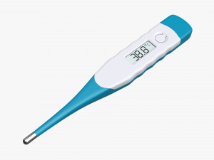 Digital thermometer 01 3D Model