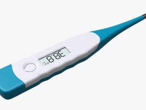 Digital thermometer 01 3D Model