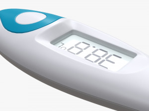 Digital thermometer 02 3D Model