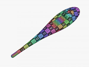 Digital thermometer 02 3D Model