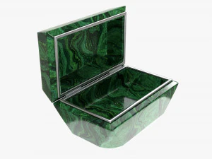 Barattolo di gingillo color smeraldo Modello 3D