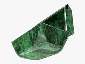 Emerald trinket jar Modelo 3D
