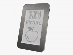 Picture frame with chamfered corners Modelo 3D