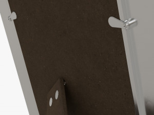 Picture frame with chamfered corners Modelo 3D