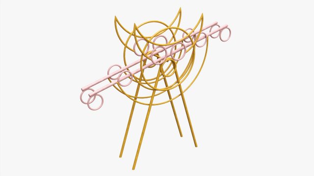 Playground balancer Model 3D .c4d .max .obj .3ds .fbx .stl .blend 