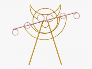 Playground balancer Model 3D
