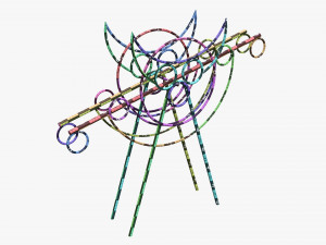 Playground balancer Model 3D