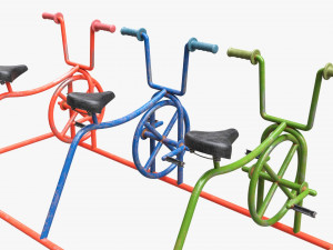Playground bicycles 3D 모델