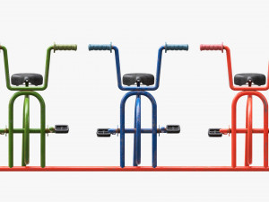 Playground bicycles 3D 모델