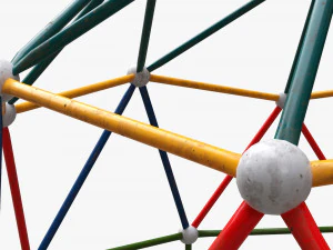 Playground climbing hemisphere 3D Model