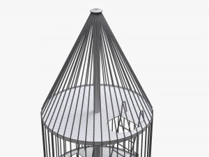 Playground rocket big 3D Model