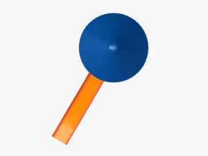 Playground rocket small 3D Model